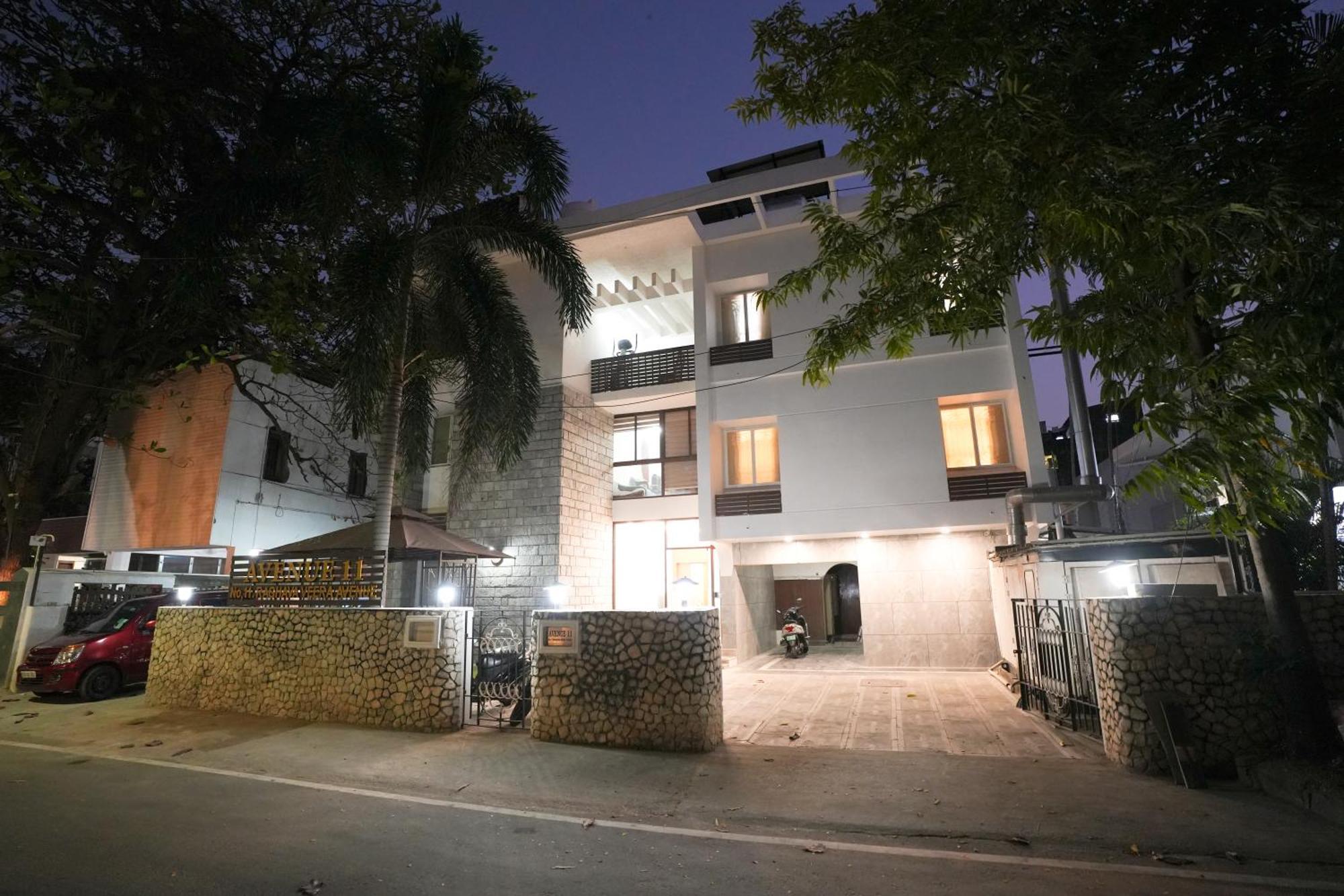 Avenue 11 Boutique Residences, Poes Garden Chennai Exteriör bild