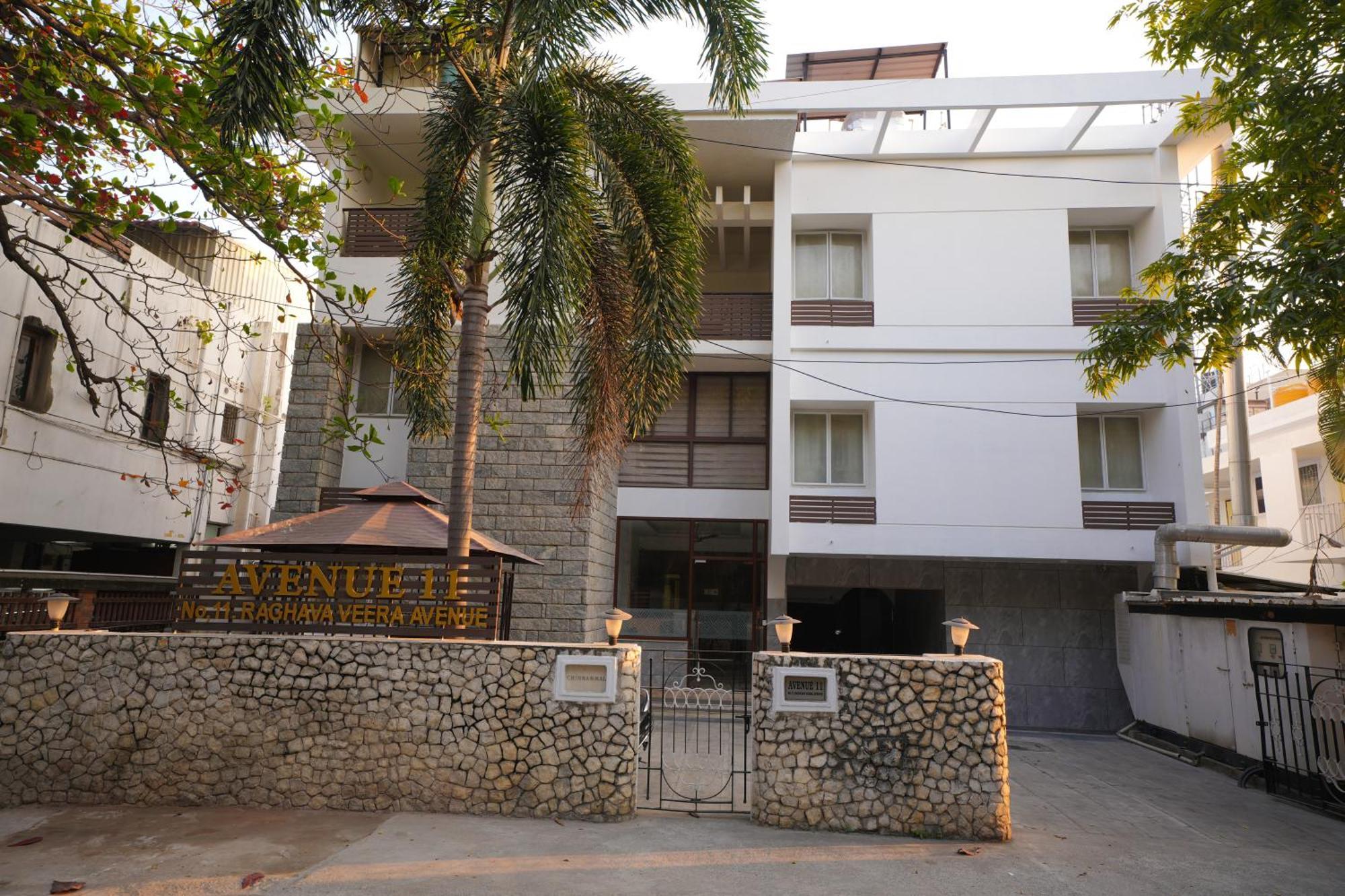 Avenue 11 Boutique Residences, Poes Garden Chennai Exteriör bild